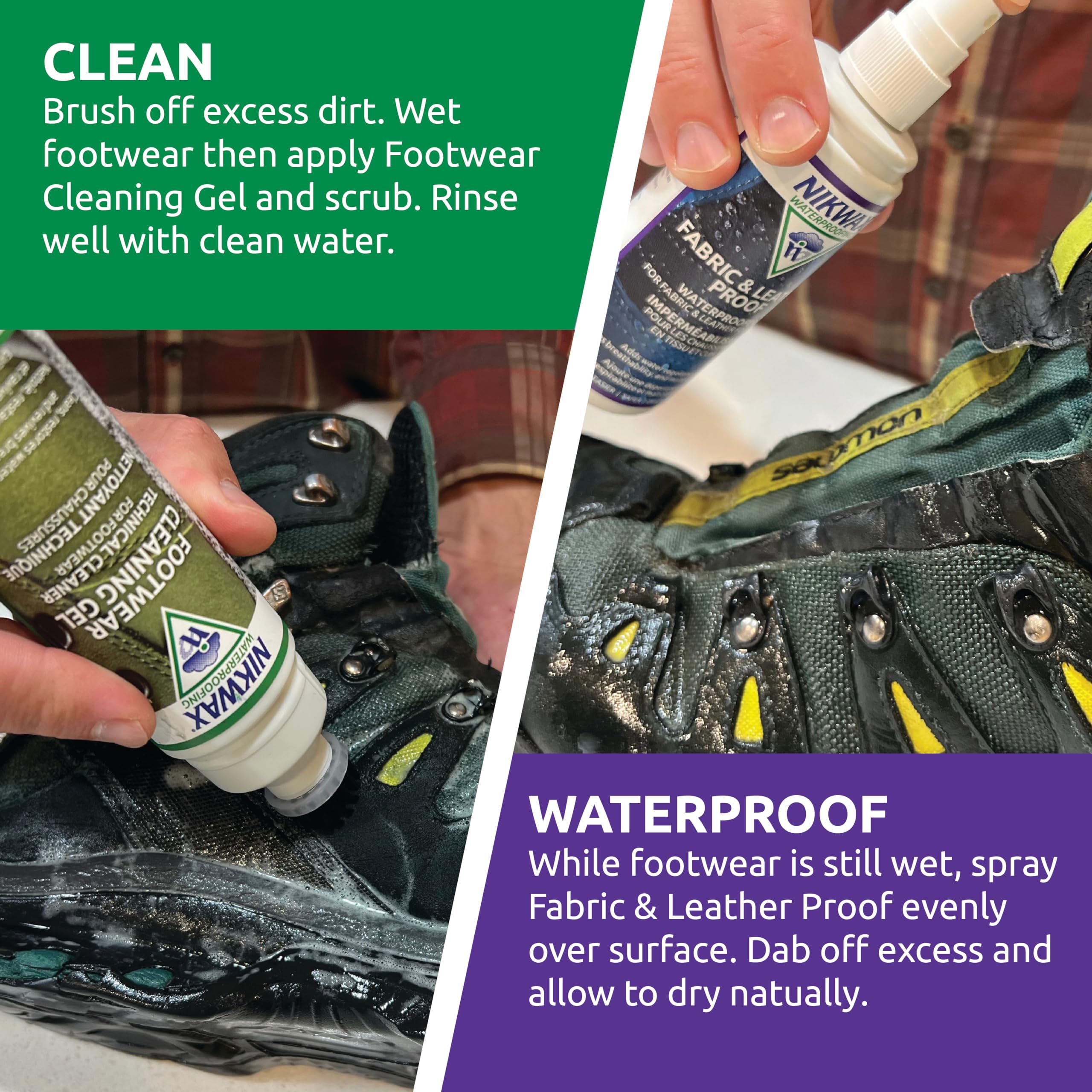 Nikwax Fabric and Leather Proof Waterproofing