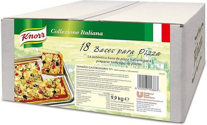 Knorr, Base de Pizza, Caja de 9.9 kg: Amazon.es: Alimentación y bebidas