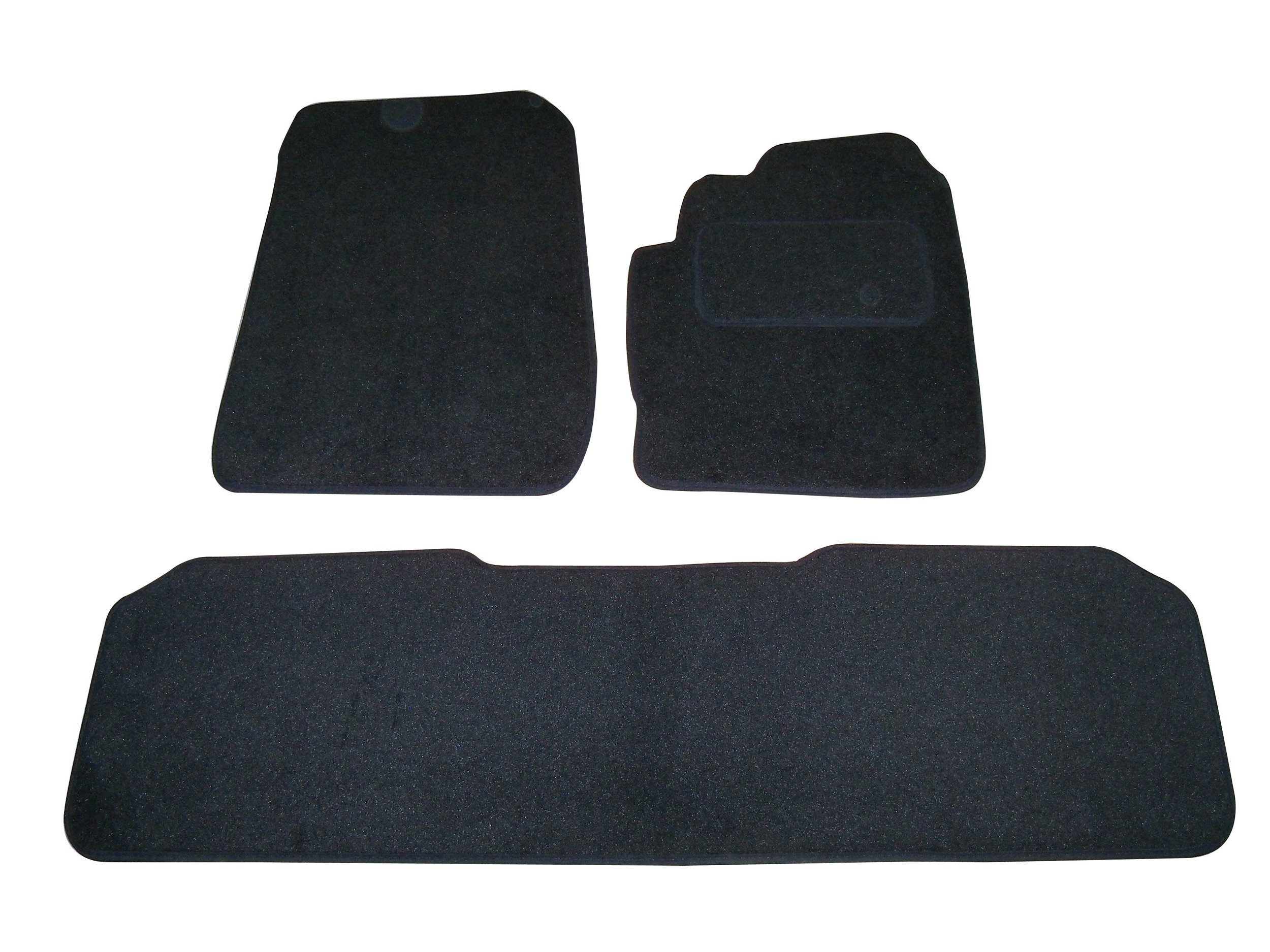 Sakura Car Mats for Citroen Picasso Fits 2000 to 2011 Models - Black