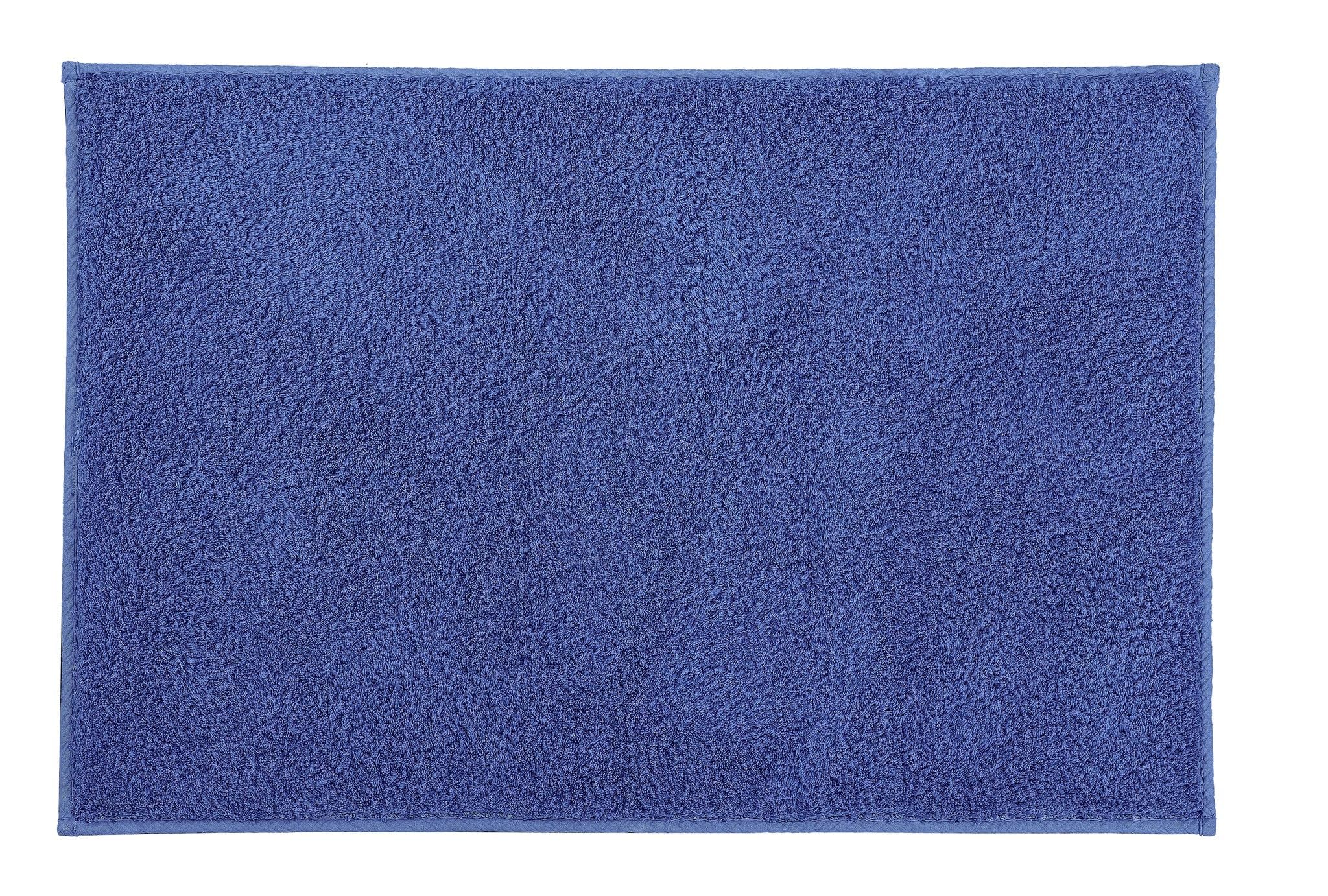 Kleine Wolke "Kansas Bath Mat, Blue, 55 x 65 cm