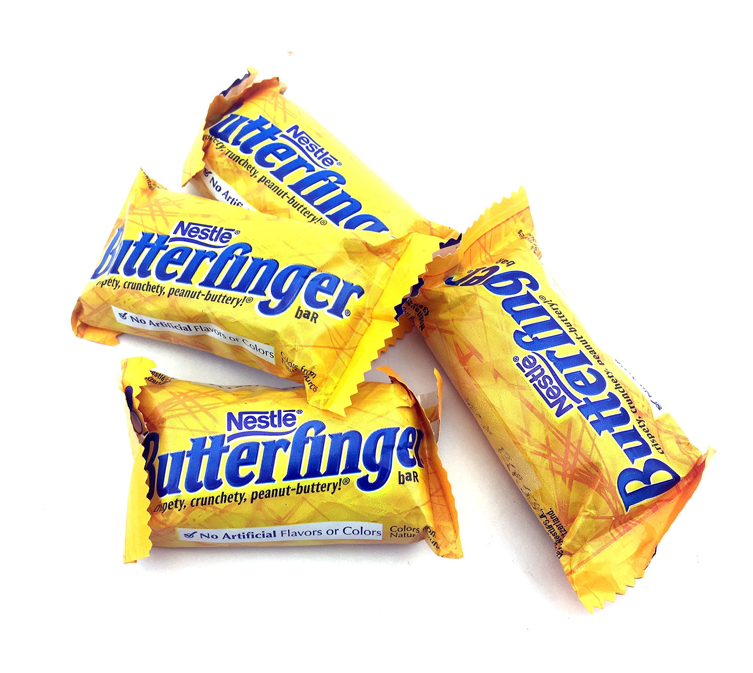 Butterfingers Candy, Nestle Butterfinger Snack Size Chocolate Bars, 2 LB Bulk Candy Pricepulse