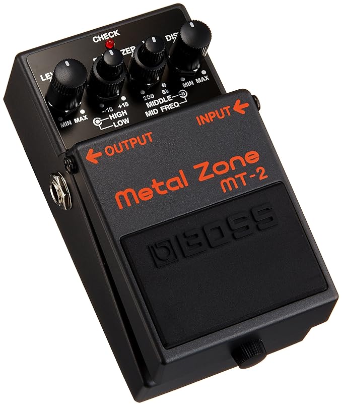 Boss MT2 Metal Zone Distortion Guitar Pedal Amazon.co.uk Musical