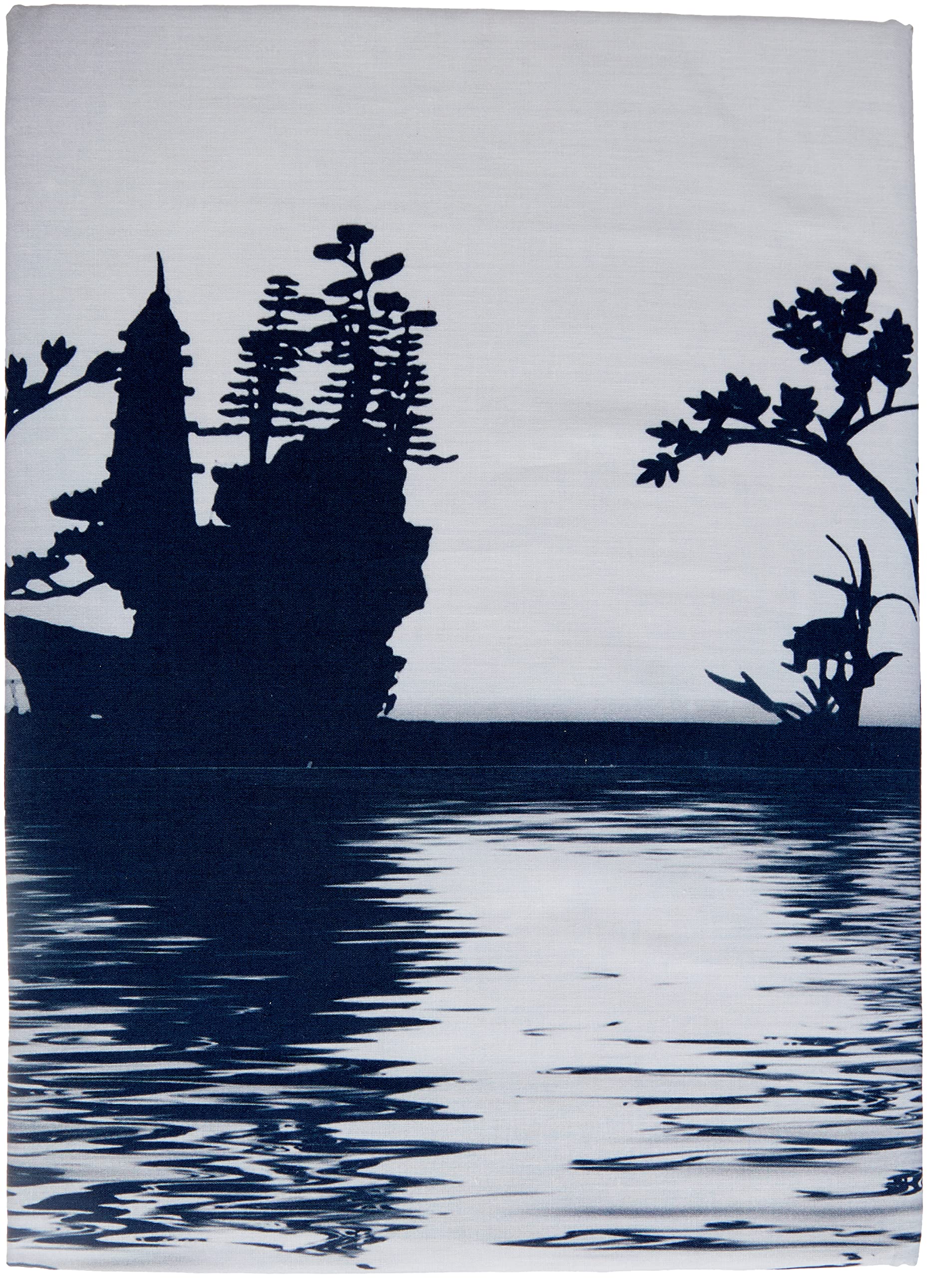 TSUKI Flat Sheet, Cotton, Colourful, Bett 90 cm