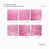 Hemway Rose Pink Glitter Shaker 130g Fine Metallic Flake 1/64" view 3