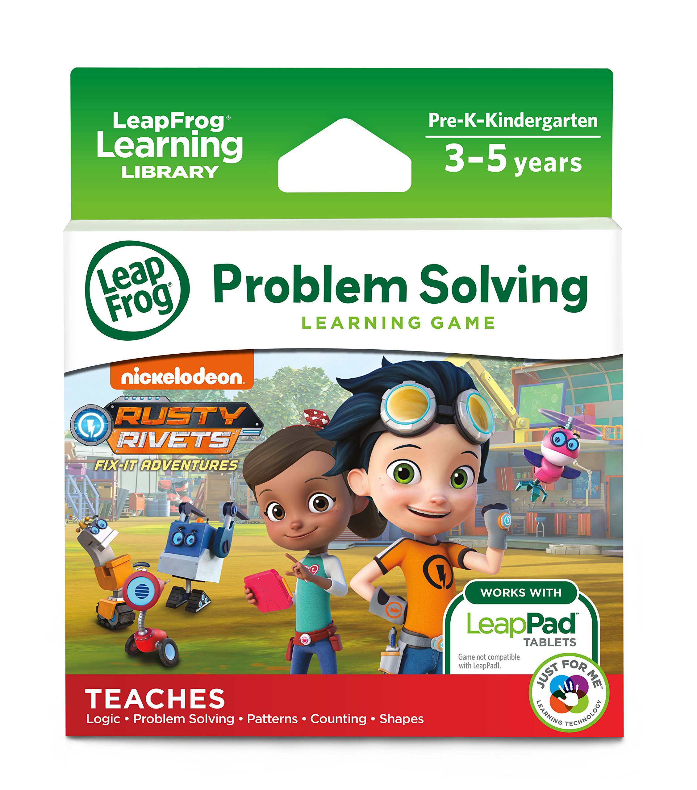 LeapFrog 80-490800 LeapPad Cartridge Rusty Rivets, Green