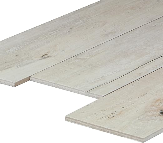 Vintage Bianco Bodenfliesen 15x60 8 Cm Feinsteinzeug Fliesen Mit Holzoptik Und Dezenter Struktur 1 M Amazon De Baumarkt