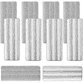 Bluearks 10 Pack Mop Replacement Pads for Joymoop, 13 x 4.9 in Refills | Washable, reusable microfiber pads fit most 11-13-inch flat mops and deliver strong absorption for wet or dry floor cleaning
