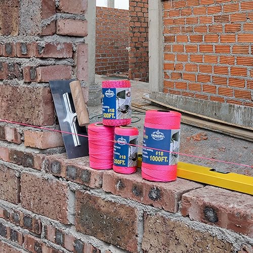 HONGDA Twisted Nylon String, 18 x 270FT Mason Line String, Nylon