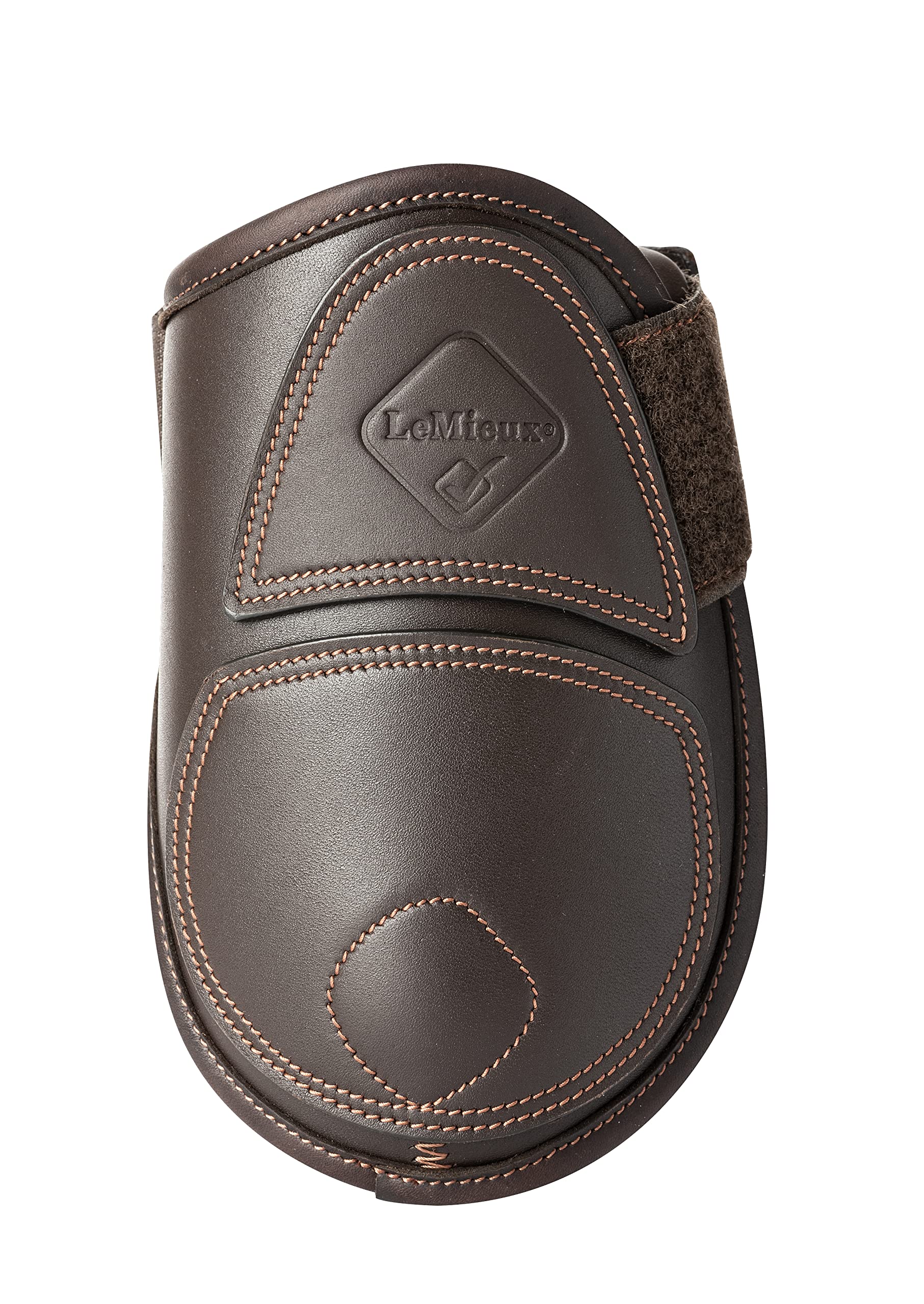 LeMieux Capella Fetlock Horse Boots - Protective Gear and Training Equipment - Equine Boots, Wraps & Accessories (Brown/Size 2)