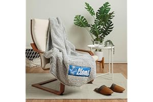 FOCO NFL Team Color Big Logo Cloud Sherpa Blanket 60" x 70"