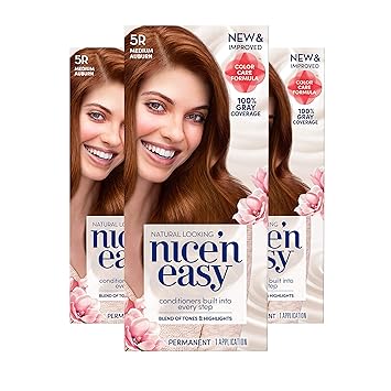 Amazon Com Clairol Nice N Easy Permanent Hair Color 5r Medium