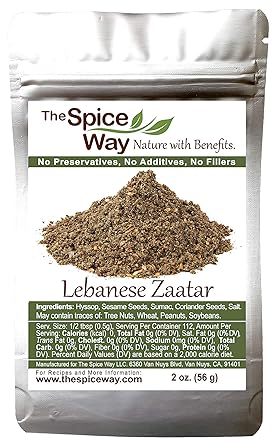 Amazon Com The Spice Way Traditional Lebanese Zaatar With