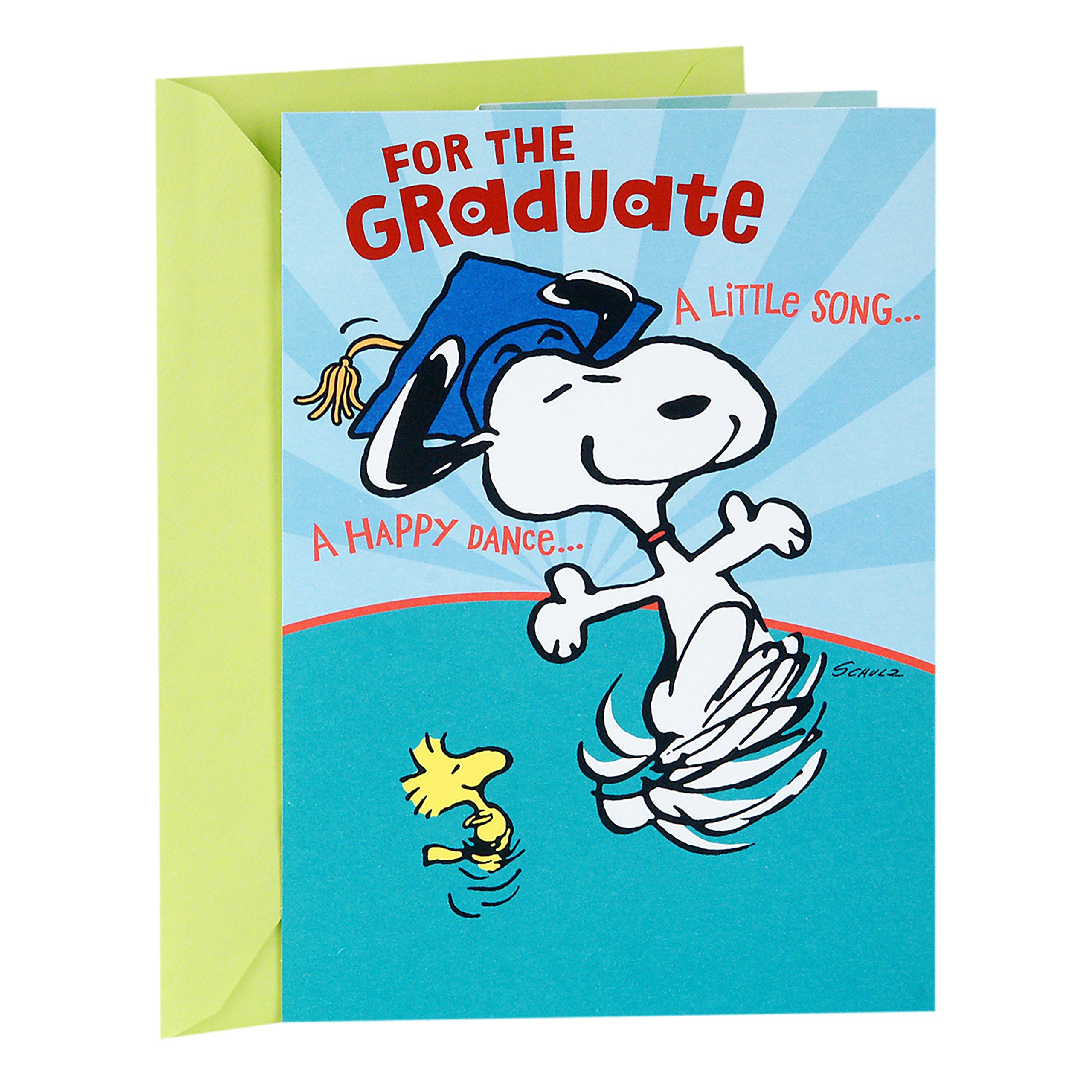 Hallmark Peanuts Pop Up Graduation Card Snoopy And Woodstock Happy Dance Buy Online In Nicaragua At Desertcart