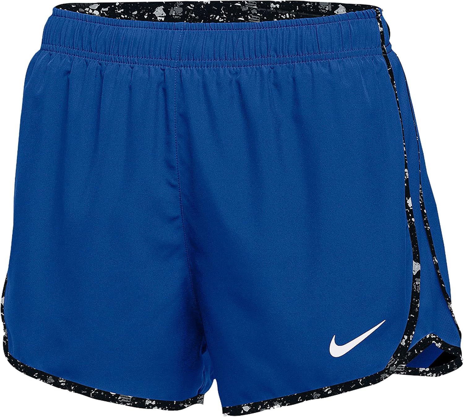 white nike tempo shorts