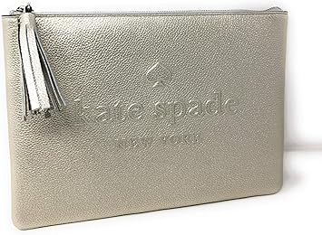 kate spade silver clutch