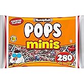 Tootsie Roll Pops Minis, Assorted Flavors, 280 Count, 50.37oz (Pack of 1) | Chocolatey Center, Individually Wrapped Hard Candy, Peanut Free, Kosher, Gluten Free