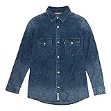 Levi's Boys' Little Denim Western Shirt, Panama 4