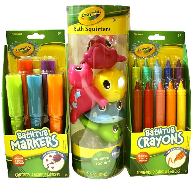 crayola bath toys