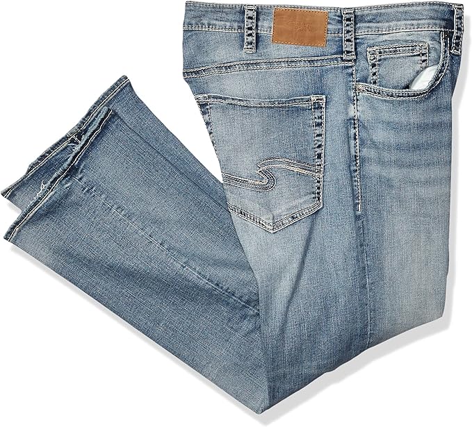 Silver Jeans Co Mens Zac Relaxed Straight Jeans Jeans Jeans Clothing Accessories Urbytus Com