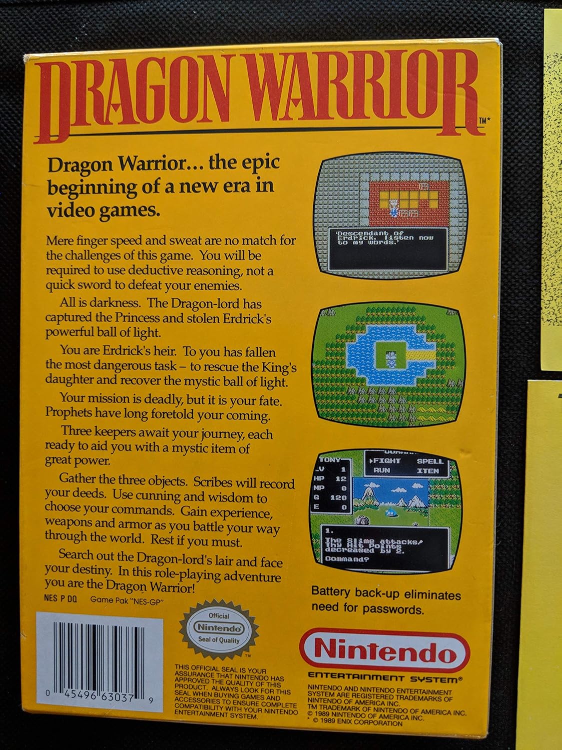 Amazon Com Dragon Warrior Video Games Nintendo Nes