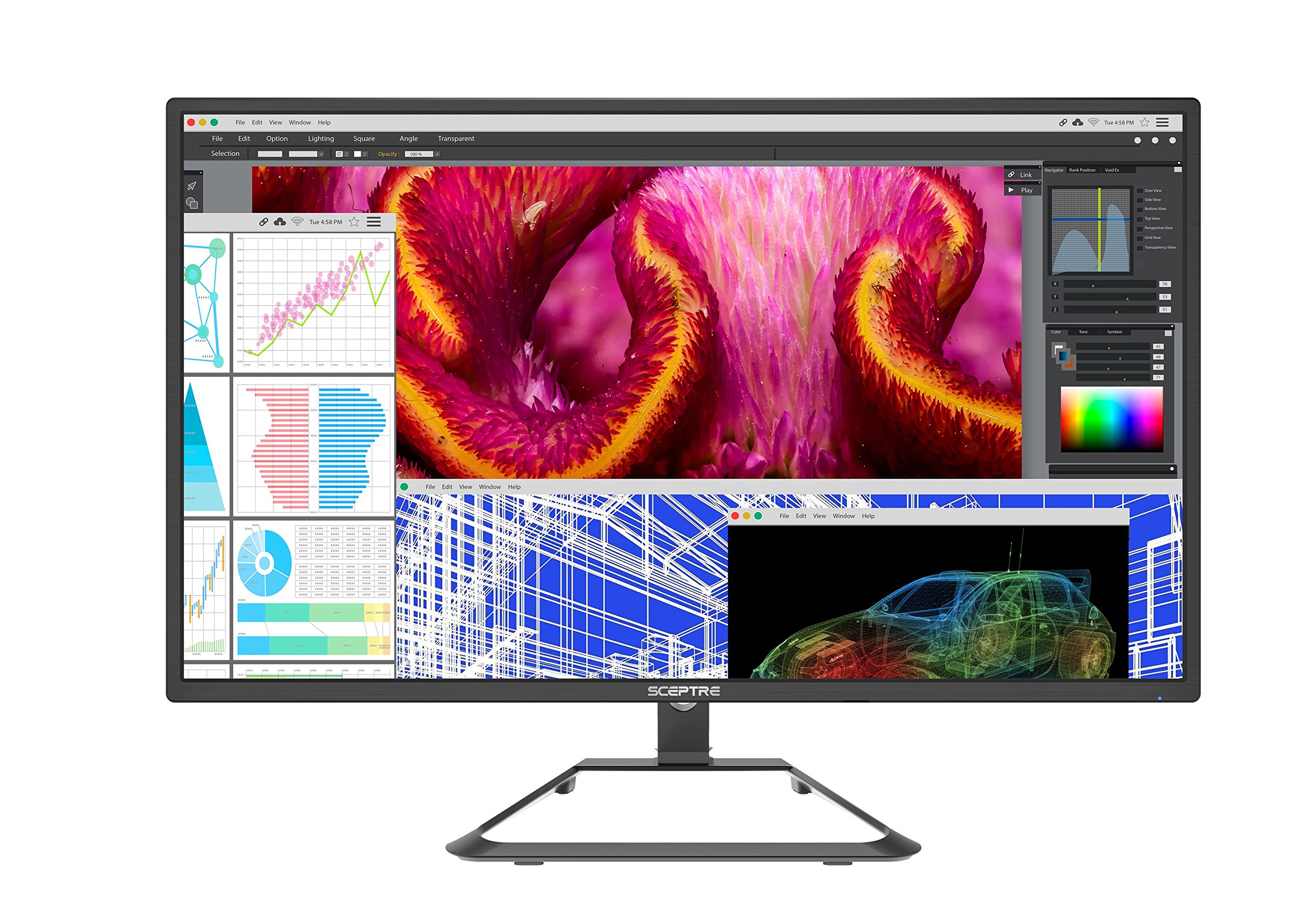 Mua Sceptre 27 Inch IPS Ultra 4K LED Monitor U278W-4000R, UHD 3840x2160 ...