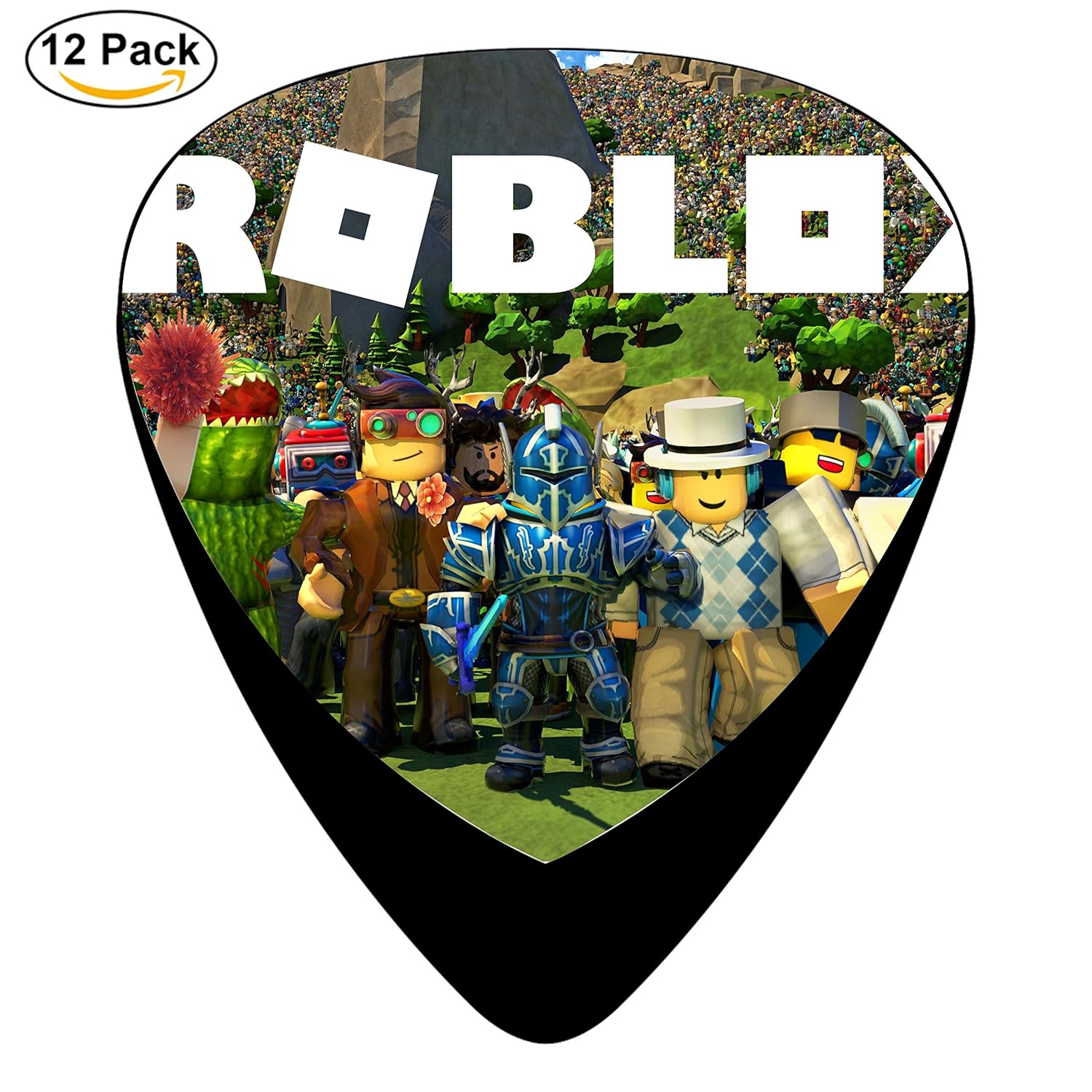 Roblox Wallpaper Guitar Picks Celluloid 12 Pack Complete Set - 