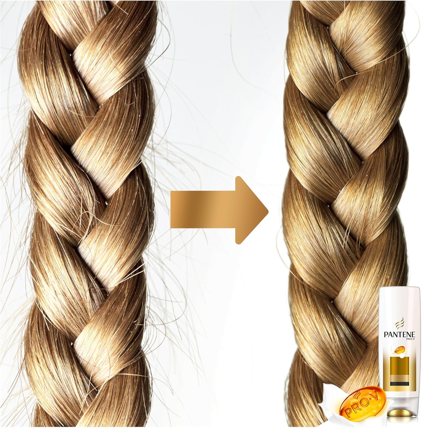 Pantene Pro-V Repair & Care Conditioner for Damaged Hair Dry Hair Conditioner, Hair Care Shine, Conditioner - Image 3