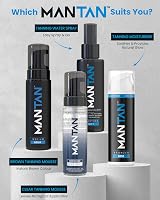 MANTAN Mens Gradual Tinted Moisturiser 150ml - Natural Sun Kissed Tan Lotion view 7