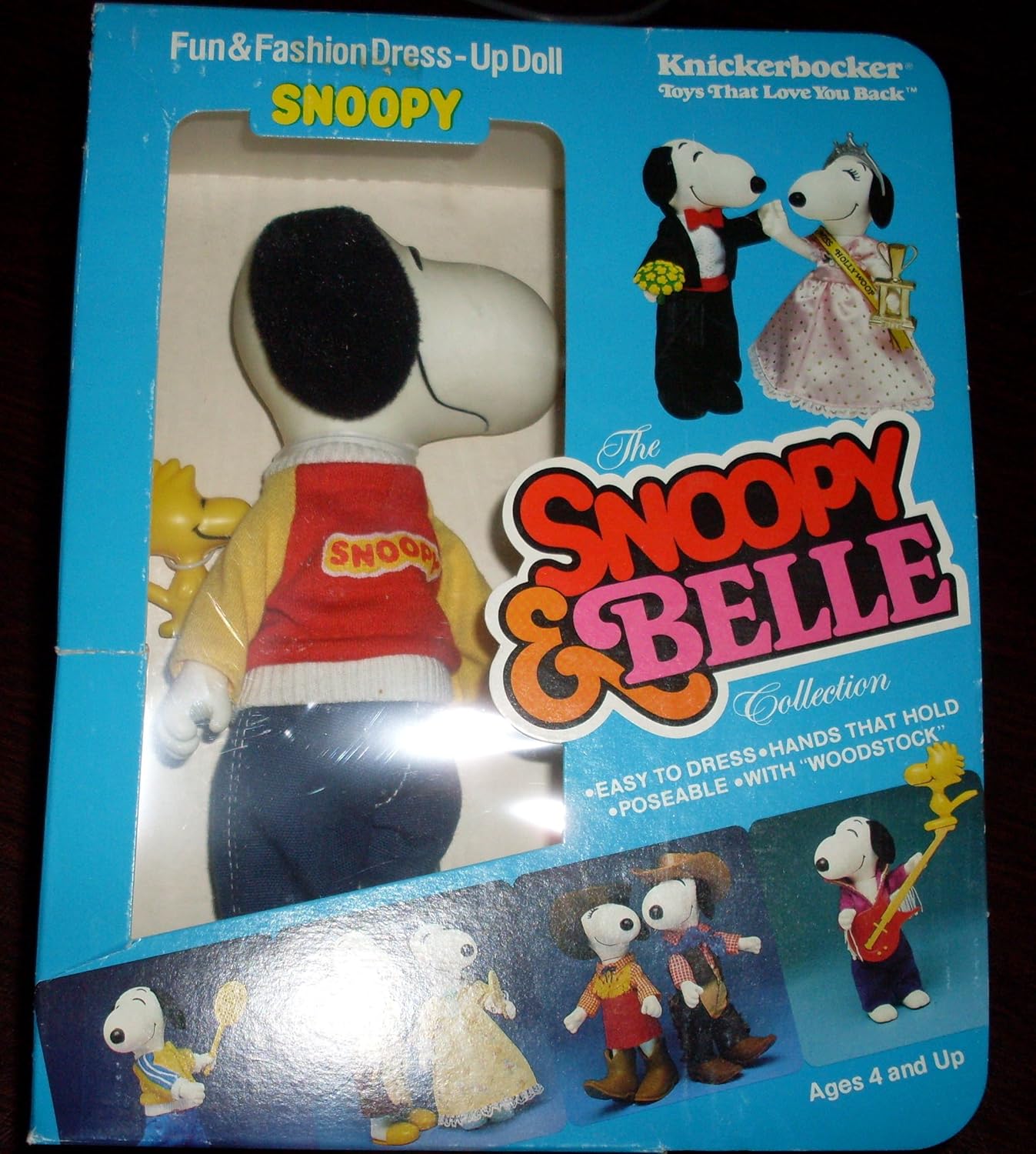 snoopy dress up doll