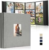 DazSpirit 6x4 Inch Photo Album 1000 Pockets Linen Cover Holds 10x15cm