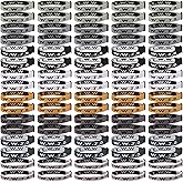 Meajjew 80PCS WWJD Christian Bracelet Pack for Women Men, Christian Gifts Adjustable WWJD Bracelets Bulk - What Would Jesus Do Wristbands