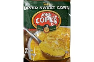 AmishTastes Cope's Toasted, Dried Sweet Corn With Recipes For Traditional Baked Corn Dishes, 3.75 Oz. (Pack of 2)