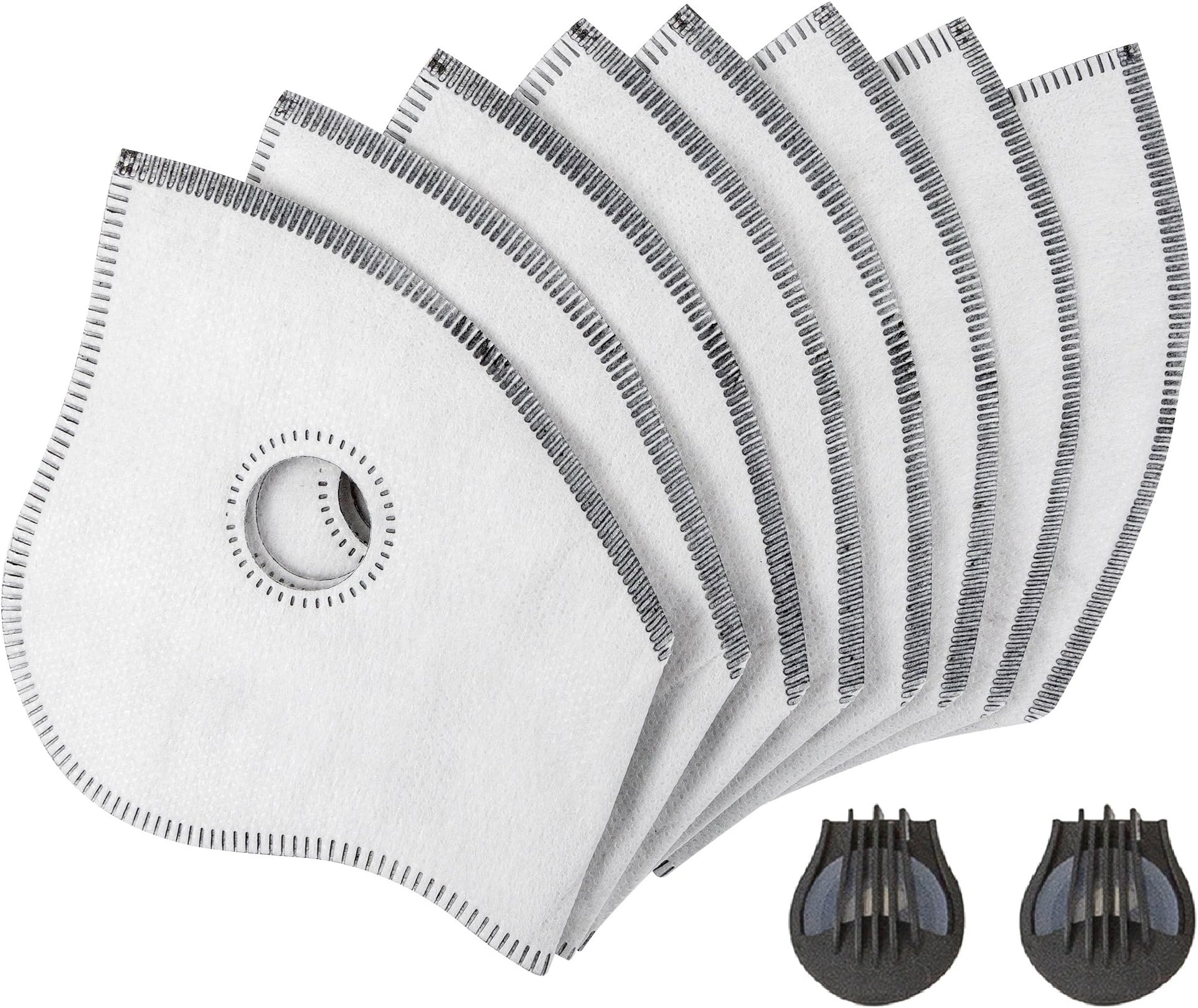 Dust Masks with Activated Carbon Filters & Foam Nose Bridges for Protection, Woodworking, Sports, Gym, Construction