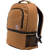 Carhartt Unisex Insulated 24 Can Two Compartment Cooler Backpack