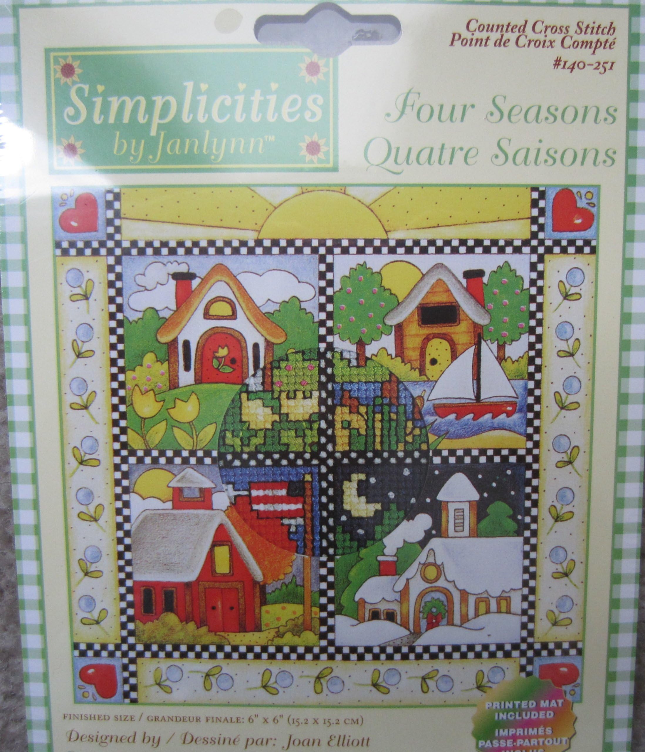 Pansy Counted Cross Stitch Kit 140-252