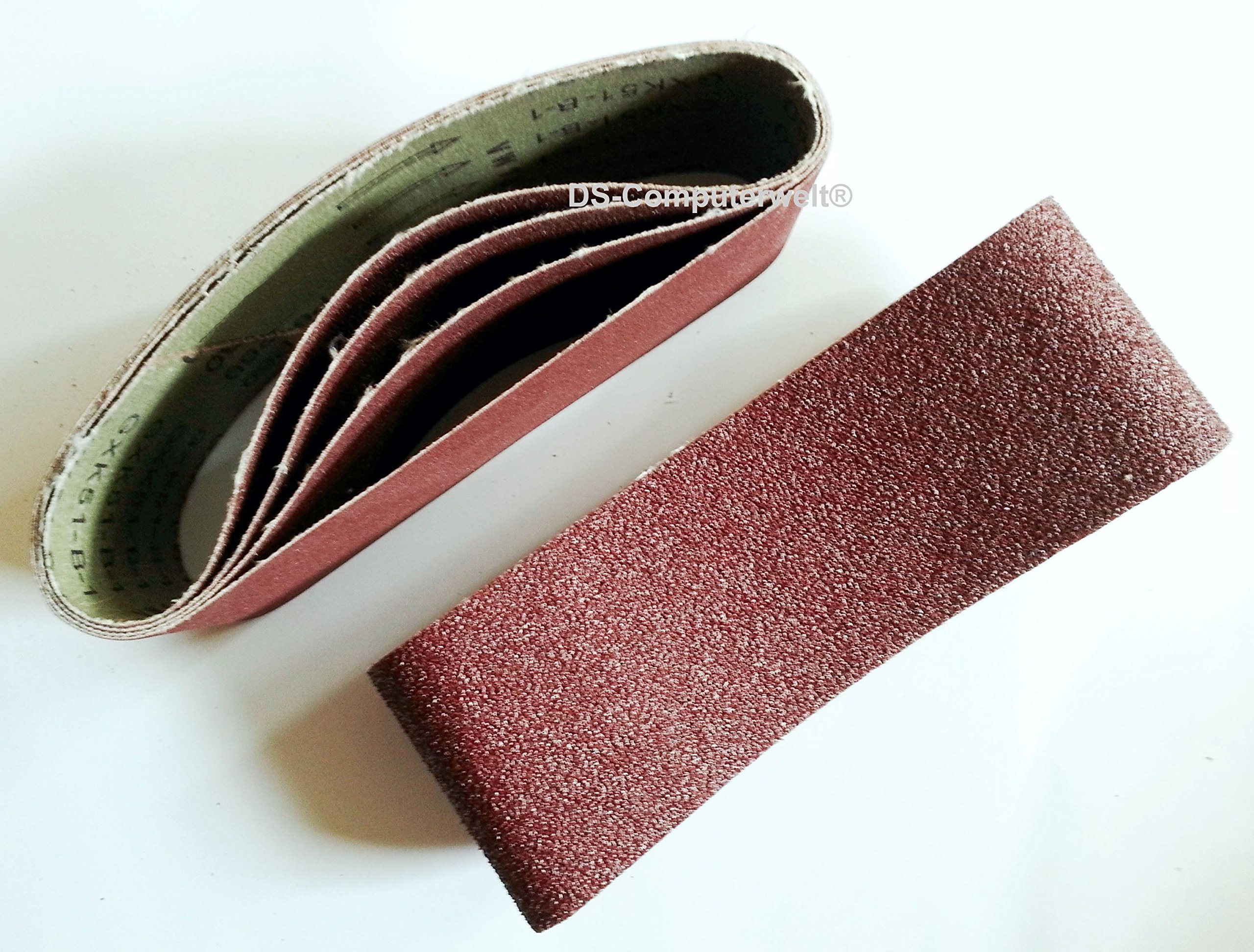 10 x 60 Grit Cloth-backed Sanding Belts for Belt Sanders 75X533 Size