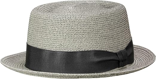 grey pork pie hat