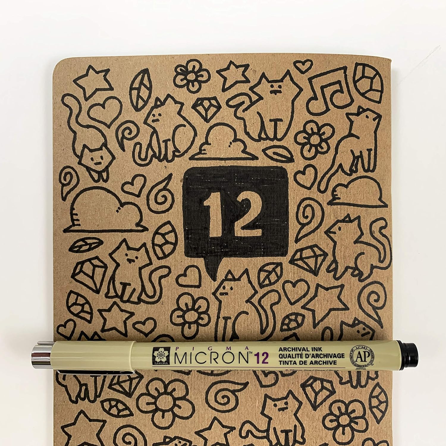 SAKURA Pigma Micron Black Ink Multi-tip Set, 10 Pack: Office Products