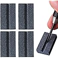CyeeLife Darts V-Sharp Sharpening Stone,Dart Sharpener,Easy polishing and deburring, Long-Lasting Sharpness,Dart Accessories (4 Pack)