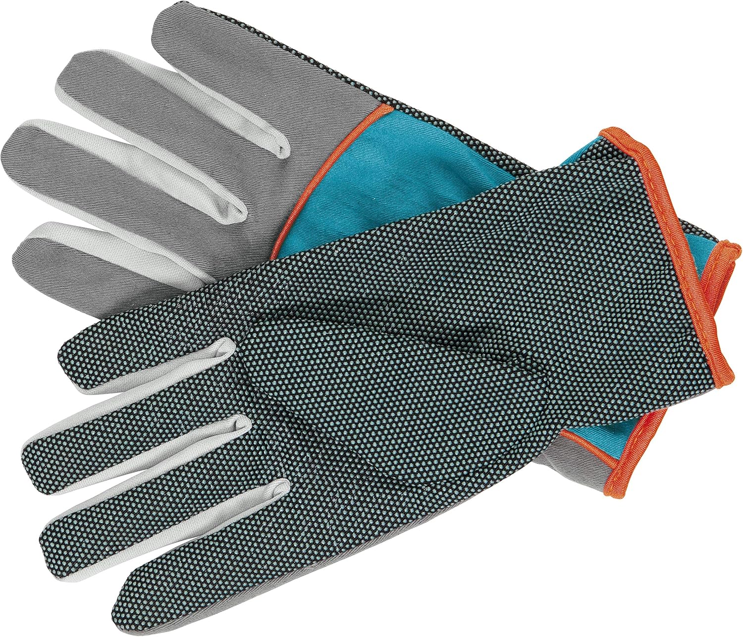 Gardena Planting and Maintenance Glove Size 8/M, Grey/Blue/Orange, 30x20x20 cm