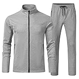 YSENTO Men's Tracksuits Outfits 2 Pieces Jogger