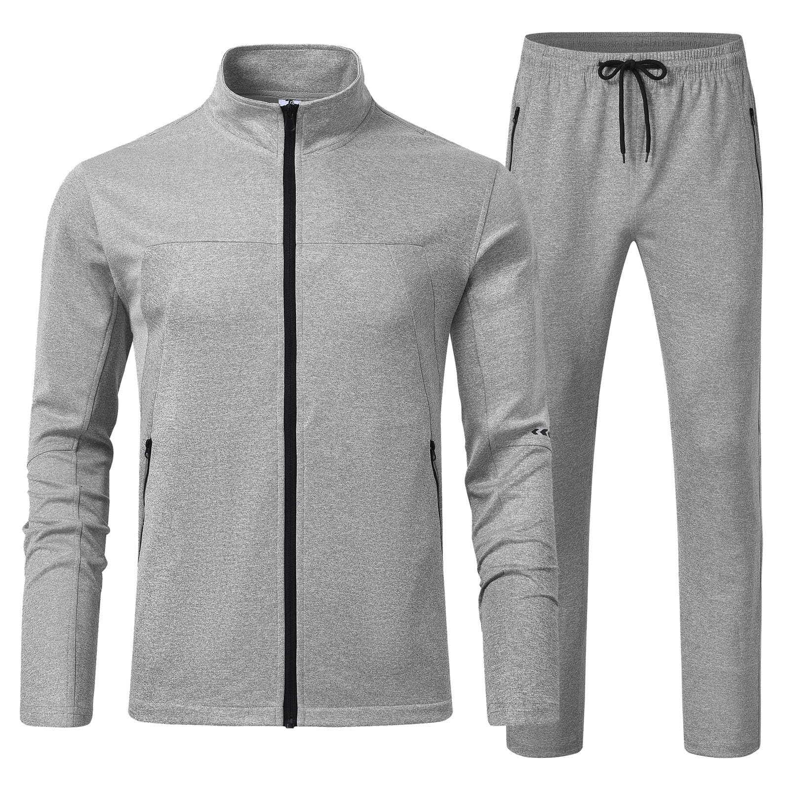 YSENTO Men's Tracksuits Outfits 2 Pieces Jogger