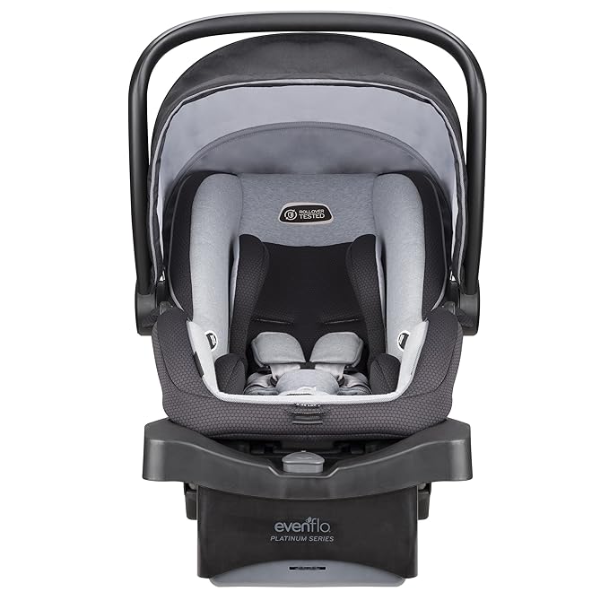evenflo litemax 35 platinum infant car seat moon shadow