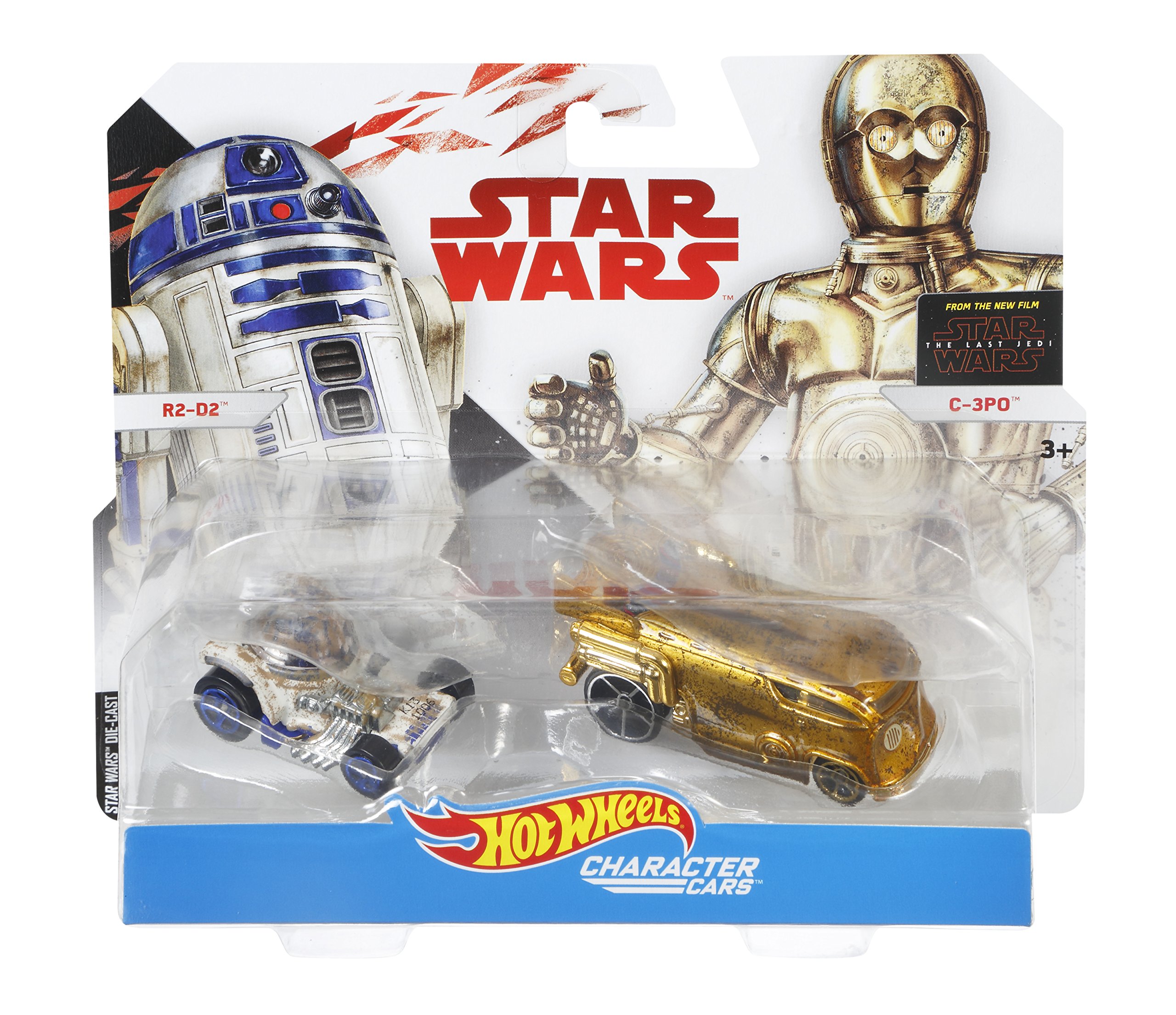 Hot Wheels Star Wars C3-PO & R2-D2, Vehicles
