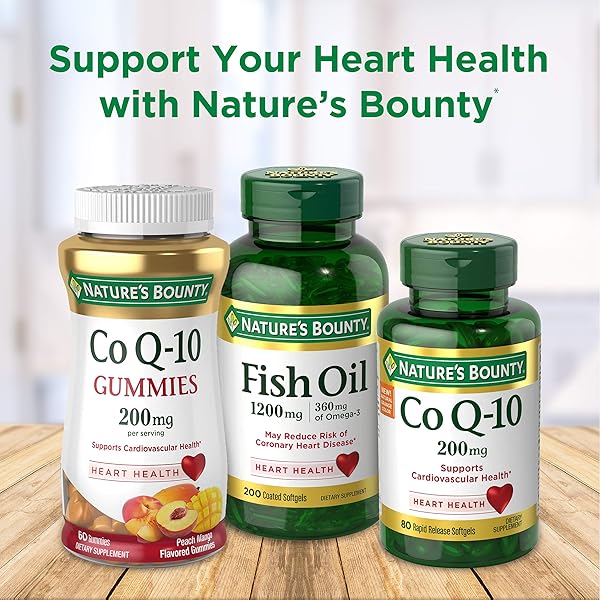 NATURE’S BOUNTY FISH OIL 1000 MG, ODORLESS, 120 COATED SOFTGELS
