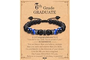 FIEEFX 2025 Graduation Gifts for Him Boys Men High School/Kindergarten/Preschool/ 5th 6th 8th Grade/College/Master Degree/Middle School Graduation Gifts Bracelet for Son Grandson Nephew Boyfriend Friend