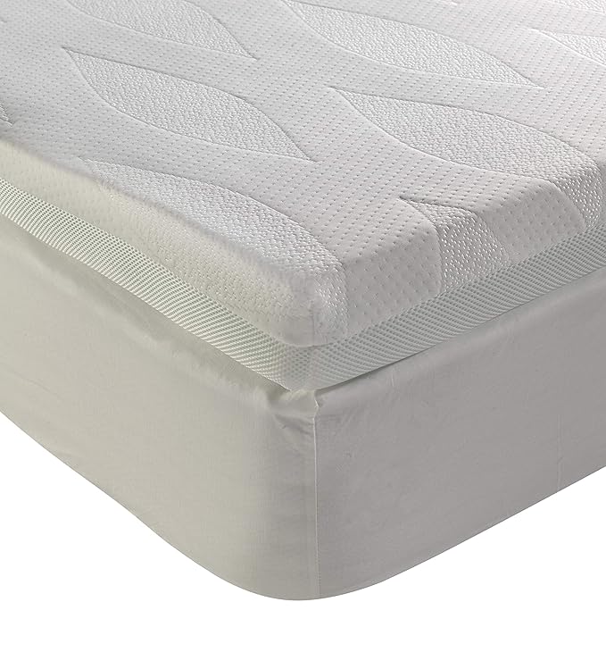 Octaspring Body Zone Mattress Topper, Memory Foam Topper, Firmness