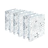 Samsill Fashion Design 3 Ring Binders, Floral