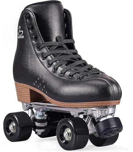 Patins à Roulettes Quad Jackson EVO Viper Hologram - Taille 7, Or Miel - Roues Atom Pulse - Neuf (boîte Ouverte)