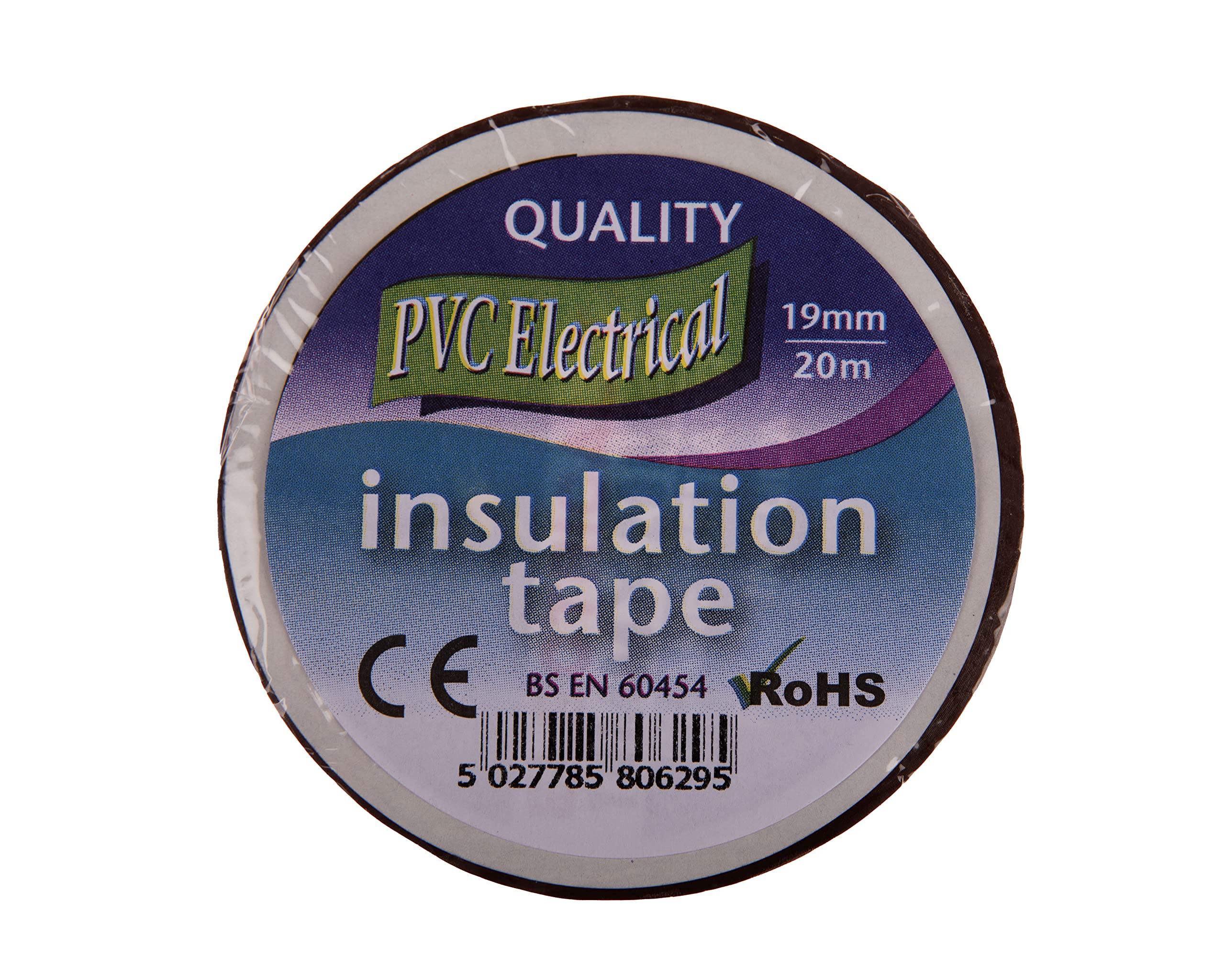 PVC Electrical Insulation Tape - 19mm x 20m - Brown